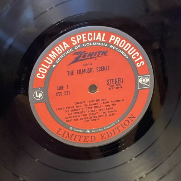 Zenith Salutes The Filmusic Scene (Vinyl) Columbia Special Products CSS 521 VG - Picture 6 of 8